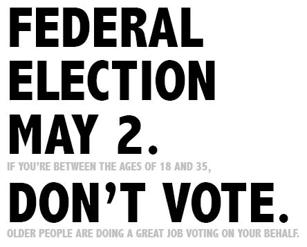 MoveForwardOttawa.com Don't Vote Card